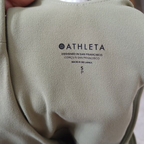 EUC Athleta Sage Conscious Crop Bra Top - Picture 6 of 6